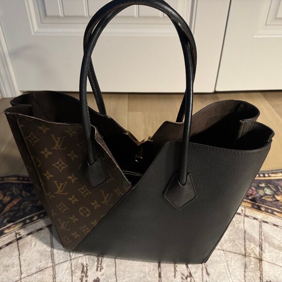 Calfskin Monogram Kimono Tote Black - Picture 2 of 3